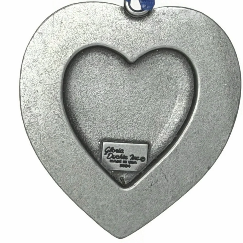 Vintage 2004 Gloria Duchin Heart Ornament